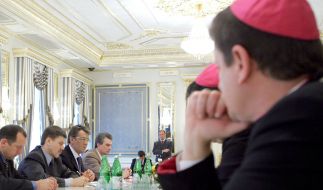 Встреча Ющенко с епископы Римо-католической церкви