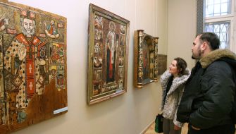 Saint Nick in the Ukrainian art