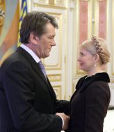 Meeting Yuschenko with Timoshenko in Kiev