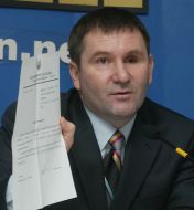 Press conference of Vladimir Volkov in UNIAN