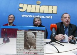 Press conference of Alexandr Zhigun in UNIAN