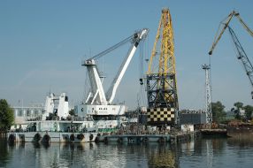 Kherson’s sea commercial port