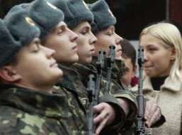 Military oath ceremony