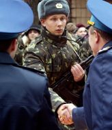 Military oath ceremony