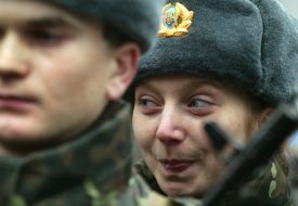 Military oath ceremony