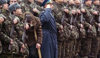 Military oath ceremony