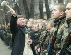 Military oath ceremony