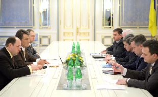 Meeting Yushchenko with heads of separate and governmental intelligence agencies