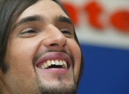 Press conference of singer Vitaliy Kozlovsky