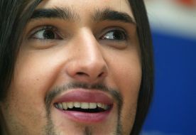 Press conference of singer Vitaliy Kozlovsky