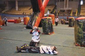 International paintball tournament