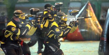 International paintball tournament