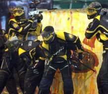 International paintball tournament