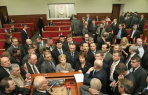Fight in Kiev city council