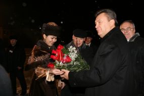 Visit of Yanukovich to Kazakhstan