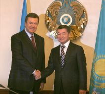 Visit of Yanukovich to Kazakhstan