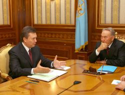 Visit of Yanukovich to Kazakhstan