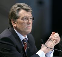 Meeting of Yushchenko with the representatives of ukrainian MASS-MEDIA