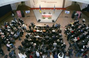 Meeting of Yushchenko with the representatives of ukrainian MASS-MEDIA