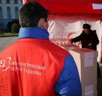 Crimean folk referendum through question of entry of Ukraine in NATO