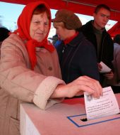 Crimean folk referendum through question of entry of Ukraine in NATO