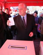 Crimean folk referendum through question of entry of Ukraine in NATO