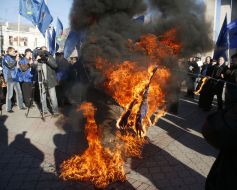 Crimean folk referendum through question of entry of Ukraine in NATO