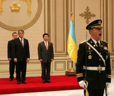 Visit of Yushchenko to South Korea