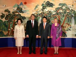 Visit of Yushchenko to South Korea