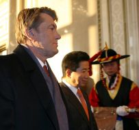 Visit of Yushchenko to South Korea