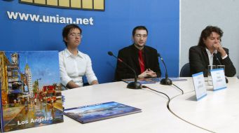 Пресс-конференция в УНИАН - ”Книга Мира” в Киеве