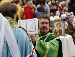 Prayer service in the day of Saint Nicholas