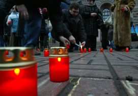 Акція постраждалих від діяльності „Элита-Центр” у Києві