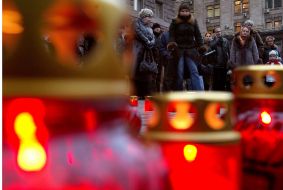 Акція постраждалих від діяльності „Элита-Центр” у Києві
