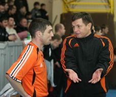 Mini-soccer. FC ”Energy” (Lvov) - FC ”Shahter” (Donetsk) in Lvov