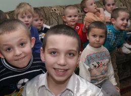 Візит Журавського до дитячого притулку Служби у справах неповнолітніх