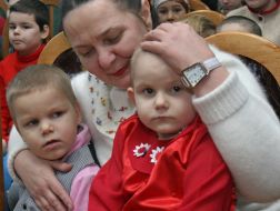 Візит Журавського до дитячого притулку Служби у справах неповнолітніх