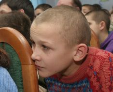 Візит Журавського до дитячого притулку Служби у справах неповнолітніх