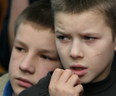 Візит Журавського до дитячого притулку Служби у справах неповнолітніх