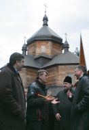 Встреча Ющенко с Саакашвили