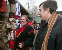 Depardieu’s meeting to Ukraine