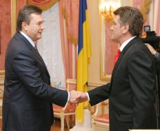 Встреча Президента с Януковичем и Морозом