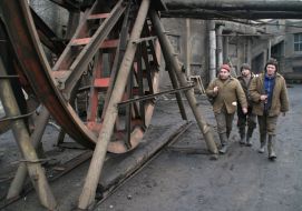 Miners strike in Donetsk