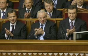 Session of Ukrainian parliament