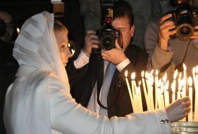 Visit of Timoshenko to Jerusalem