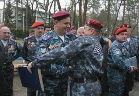 15-th anniversary of special subdivision ”Berkut”