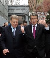 Visit of Yushchenko to Donetsk