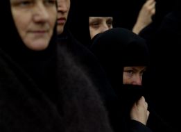 Встановлення 2-х хрестів Свято-миколаївського собору у Києві