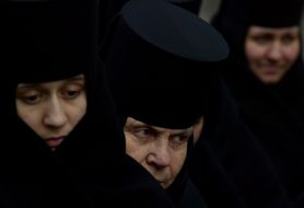 Встановлення 2-х хрестів Свято-миколаївського собору у Києві