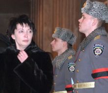 Funeral ceremony of Kushnarev